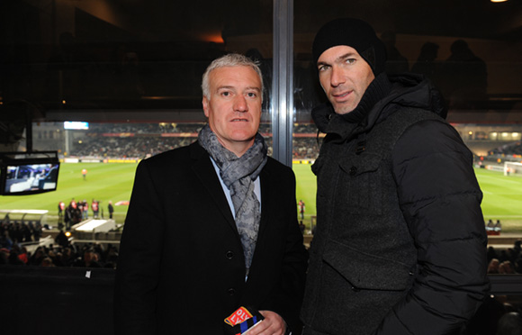 18. Didier Deschamps et Zinédine Zidane