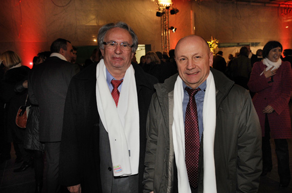 19. Bernard Rivalta, président du Sytral et Jean-Claude Lassalle (Le Progrès)
