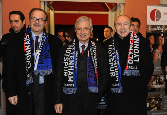 19. Jean-François Carenco, préfet du Rhône, Claude Bartelone, président de l’Assemblée Nationale et Gérard Collomb, sénateur-maire de Lyon