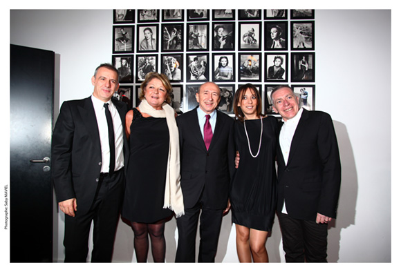 21. Philippe Giangreco, Sophie Defforey, Gérard Collomb, Marion Gervais et Stéphane Casez