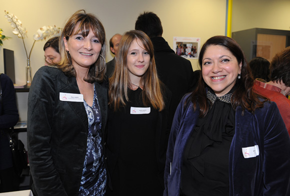 22. Claire Saddy, présidente Rhône-Alpes Pionnières, Sophie Brives et Wilma Odin (Buro2Presse) 