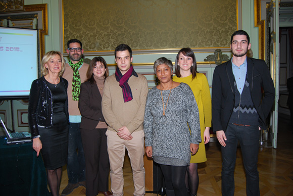 23. Marie-Odile Fondeur, Romain Bombail (WelcoMm), l’équipe de Lyon a du goût et Djamila Calla (Lagardère Métropole)