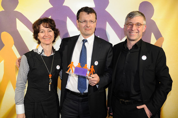 24. Armelle Bourden (Orange), Philippe Buisson (Doran International) et Olivier Faure (Orange)