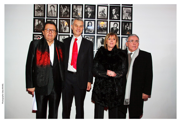 28. Philippe Vorburger, Jérôme Maleski, premier adjoint au maire du 3ème, Alain Milliat (Tout Lyon) et son épouse