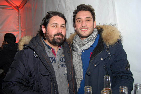 35. Bouly (Riva Café) et Guillaume (Café de la Cathédrale Lyon 5), fils d’un mec sympa