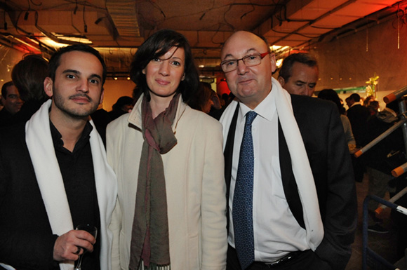 40. Jean-Christophe Galeazzi (RCF), Emmanuelle Bouchet (Cap’Ophea Conseil) et Gérard Angel (Les Potins d’Angèle)