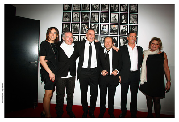 4. Marion Gervais, Stéphane Casez, Philippe Giangreco, Patrick Timsit, Bruno Gaccio et Sophie Defforey