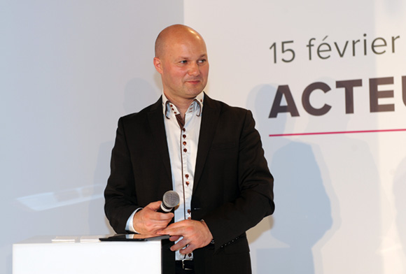4. Stéphane Cayrol, présentateur de la soirée