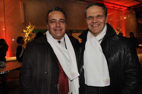 44. Denis Broliquier, maire du 2ème et François-Noël Buffet, sénateur-maire d'Oullins