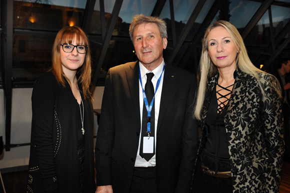 5. La styliste Paloma Casile, Alain Trescartes (LCL) et Nathalie Chaize 