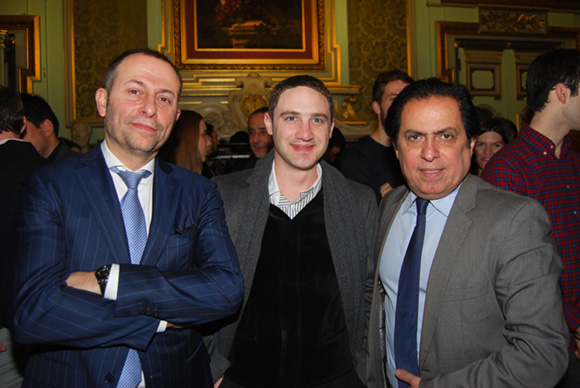 8. Gilles Taraquois (Pal Zileri), Arnaud Guigon-Vidal (Lagardère) et le journaliste Jeunesse Chogi