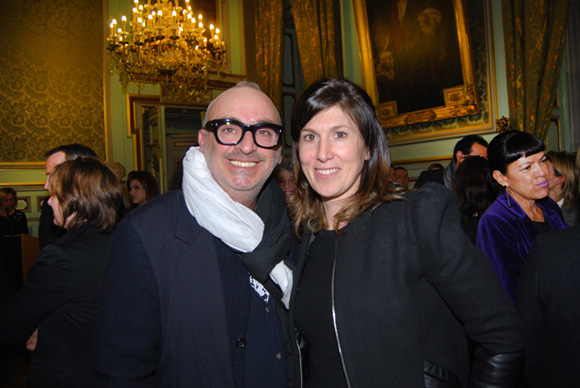 9. Alain Boix (Directeur de l’école ESMOD) et Sophie Rochas (Printemps)