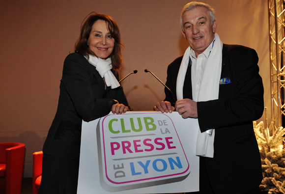 9. Françoise Petit (Lyon People) et Maurice Fusier (France Info)