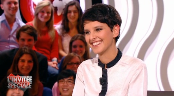 Najat Vallaud-Belkacem au Petit Journal. Guillerette ou pompette ?