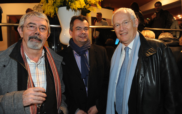 13. Jean-Pierre Flaconneche, maire du 7ème, Jérôme Sturla, maire de Décines et Alain Jeannot, conseiller général