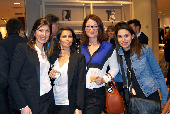 14. Sophie Rochas (Printemps), Eloïse Girault (Ego), Christelle Jardin (Voyages Kuoni) et Laure Larrouquère (Brossette)