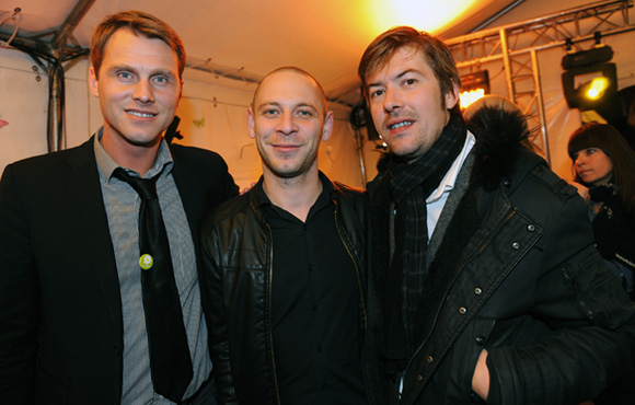 18. Johan Chavance (SupreM Café), Alex Villard (Caffé Milano Marronniers) et Yann Féminier (Medef Lyon-Rhône)