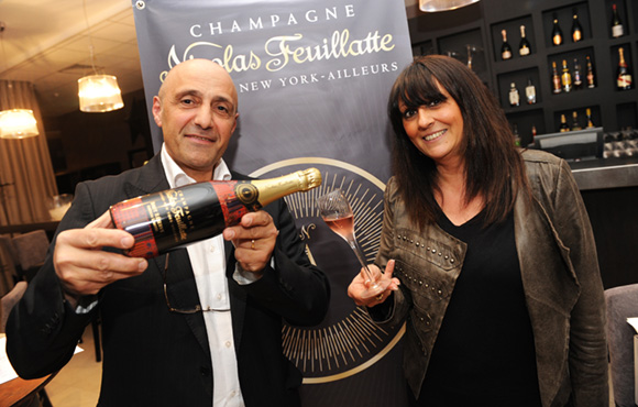 22. Christian Di Piazza (Champagne Nicolas Feuillatte) et Véronique Gallien (Rhône-Alpes Distribution)