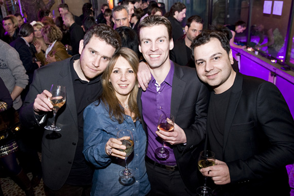 25. Aurélien Bermod (Mondial Events), Dorothée Dadoy, Nicolas Maréhal (Ormes évènementiels) et Benjamin Leighel