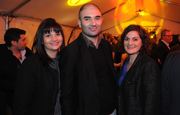 25. Maud Mirzoian (Restaurant le Coueron), Nareg Mikssian (Prodynamic) et Hasmig Yeremian (Restaurant de la de la)