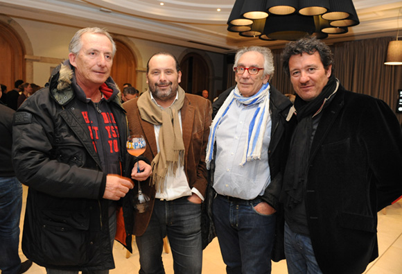 29. L’architecte Gérard Mérieux, Franck Hamouilli (Pôle Emploi), Albert Dray (Café du Pond) et Olivier Grégoire