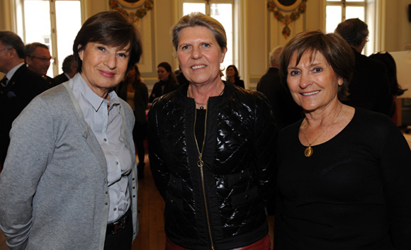 3. Dominique Prenot (Sorovim), Isabelle Bleicher (Socirec) et Brigitte Roussey (Le Tout Lyon affiches)
