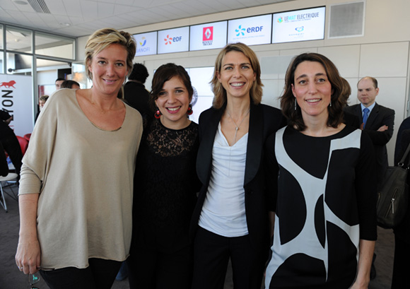 36. Olivia Cuir (Esprit des Sens), Emmanuelle Sysoyev (OnlyLyon), Alexandrine Barboteu (Esprit des Sens) et Céline Varenne-Souchon (Grand Lyon)