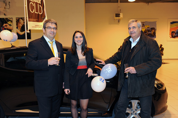 4. Jean-Claude Fournery (Renault Givors), Amandine Chevalier (Groupe Levôtre) et Jean-Claude Ranc (Renault Trucks)