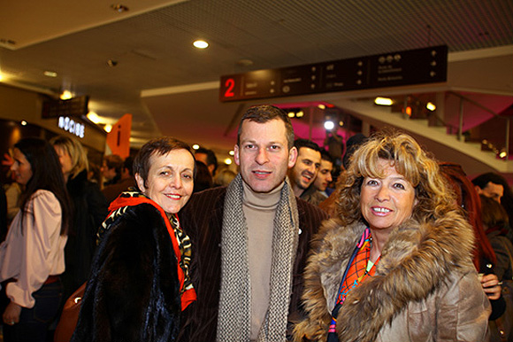 5. Marie-Hélène Balli (Esmod), Thierry Vitoz (IAE Lyon III) et Dominique Vannelet 