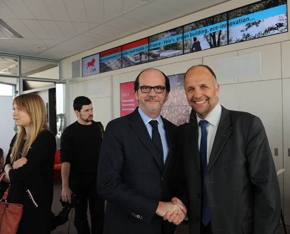 6. Gérard Auboeuf (OnlyLyon) et Didier Nadal (ERDF)