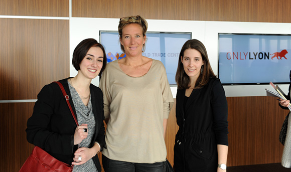 7. Emmanuelle Manfredi (CGPME), Olivia Cuir (Esprit des Sens) et Aurélie Magnin (Aderly-Invest In Lyon)