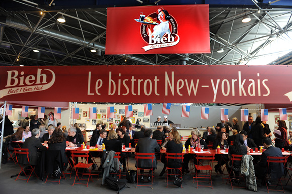 75. Après l’effort, petite pause au restaurant Bieh dans la 44ème rue