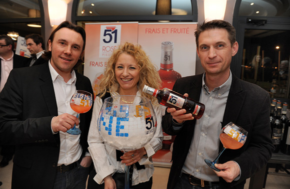 9. Johan Castilla (Pernod), Christelle Quenard (Grand Lyon Boissons) et Sébastien Mozzo (Pernod)