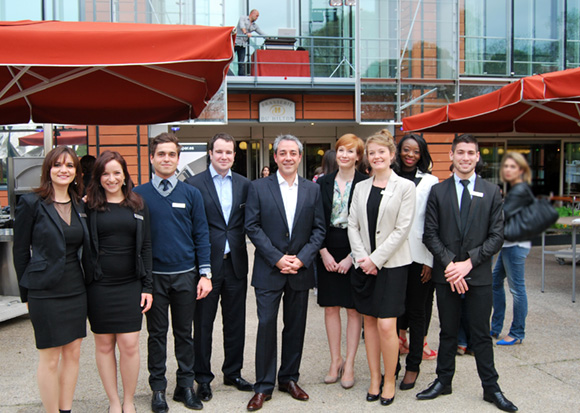Hilton Lyon Cité internationale. Inauguration de la terrasse