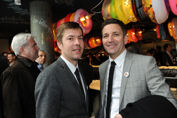 10. Yann Féminier (Medef Lyon-Rhône) et Sylvain Barbier (Neowi)