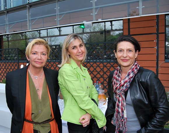 13. Corinne Franco, Géraldine Selva (Le Féminin Rhône-Alpes) et Christine Marino (Etude Coste)