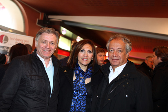 14. Jean-Christophe Paillet (Un moment à part), sa compagne Nora Berra, député européen, et Philippe Grillot, président de la CCI 