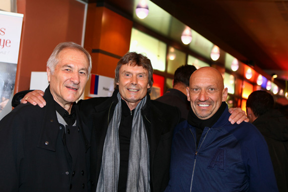 16. Jean-Claude Voituret (Groupe JCV), Jean-Louis Barnoin (Champagne Pommery) et Patrick Hiriart (Association Courir sans limites)