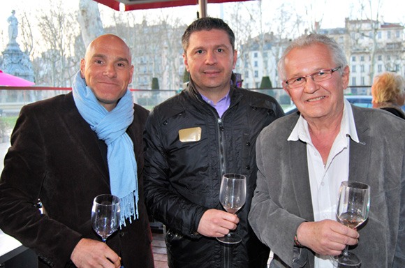 17. Lionel Rimaud, David Catarinetti et Christian Meunier (Grand Lyon Boissons)