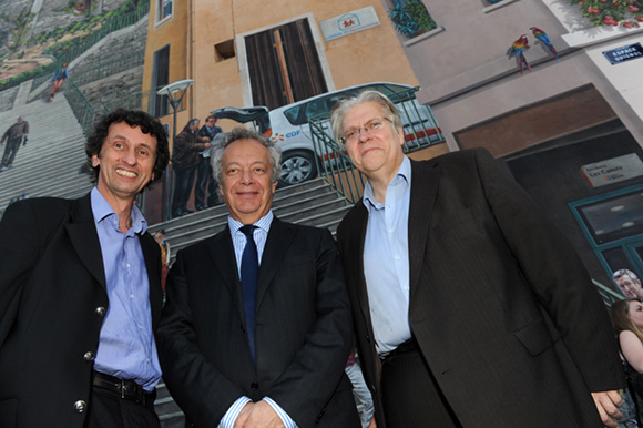 20. Jacques Descours, vice-président CCI, Philippe Grillot, président de la CCI de Lyon et Florent Dessus (Vox)