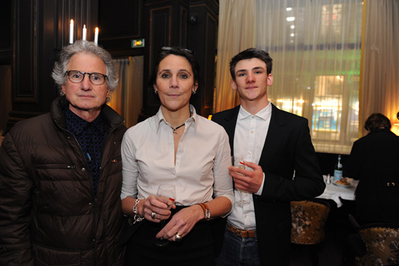 20. Marco Asti (Tartufo), son épouse Valérie (Acteurs de l’économie) et leur fils Thomas