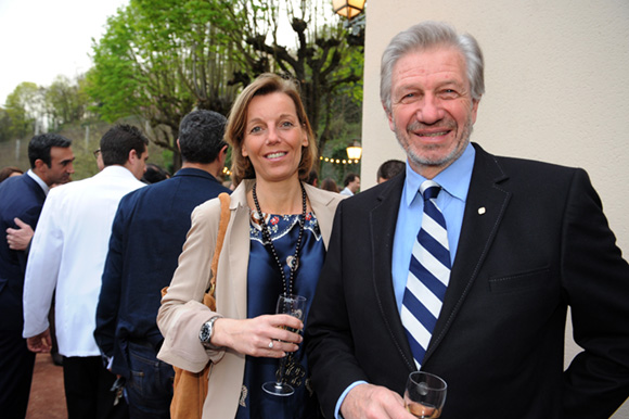 22. Claude Polidori (Automobile Club), son épouse Barbara (TNT Express France)