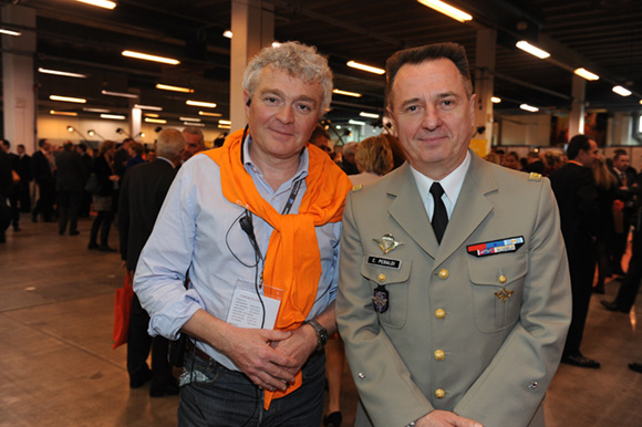 22. Jean-Louis Joly (Medef Lyon Rhône) et le général Christian Peraldi