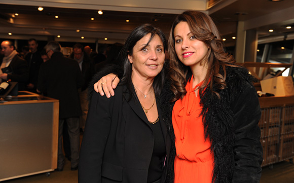 24. Sylvie Peruchon (Agence Shine Byblos Group) et la comédienne Fatia Chanelet