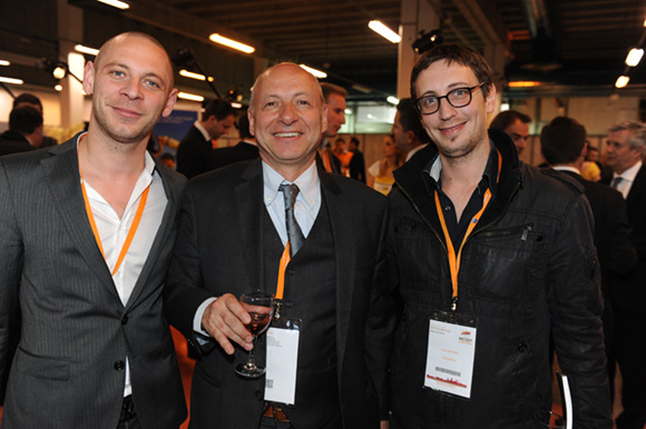 24. Alexandre Villard (Café Milano Marronniers), l’horloger Jean-Louis Maier et Yann Maitrias (Café Milano Mercière)