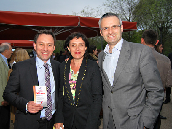 24. Ignacio Rodriguez (Hilton), Christel Reynaud (Progrès de Lyon) et Lionel Badier (Brasseries Bocuse)