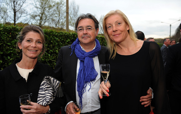 25. Bénédicte Adrian (Arlim Prestige), Marc Pigeroulet (Arioste Immobilier) et Cécile Remond, architecte du patrimoine