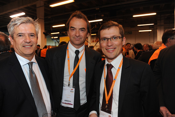 27. Bernard Poncin (CCI du Beaujolais), Norbert Fontanel (Fontanel) et Alain Fauveau (CCI de Lyon)