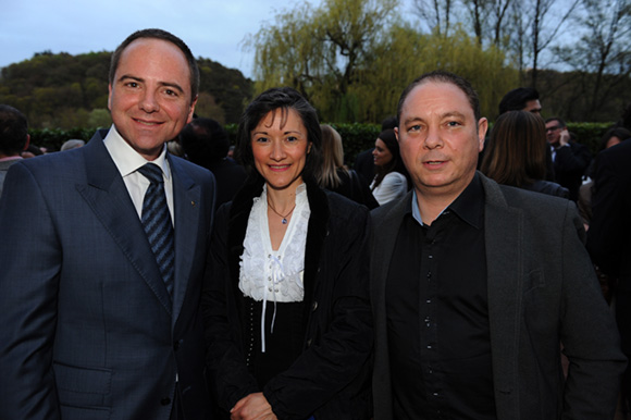 33. Vincent Leroux (Paul Bocuse), Evelyne Boznar (I Go bureautique) et Michel Prenant (Michel le boulanger)