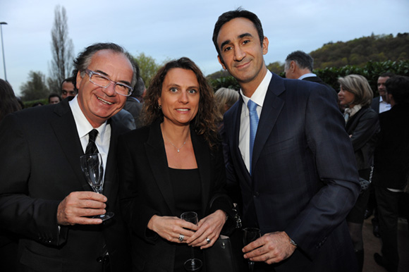 34. Serge Mathieu, Virginie (Novali) et Ali Afshar, directeur Warwick Reine Astrid